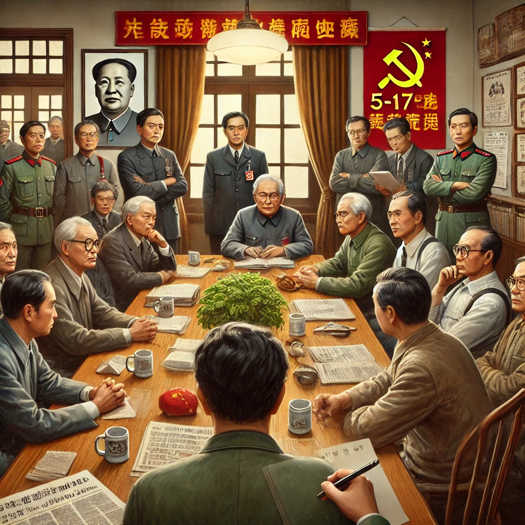 5月17日，“戒严令”出笼的经过 [转载]