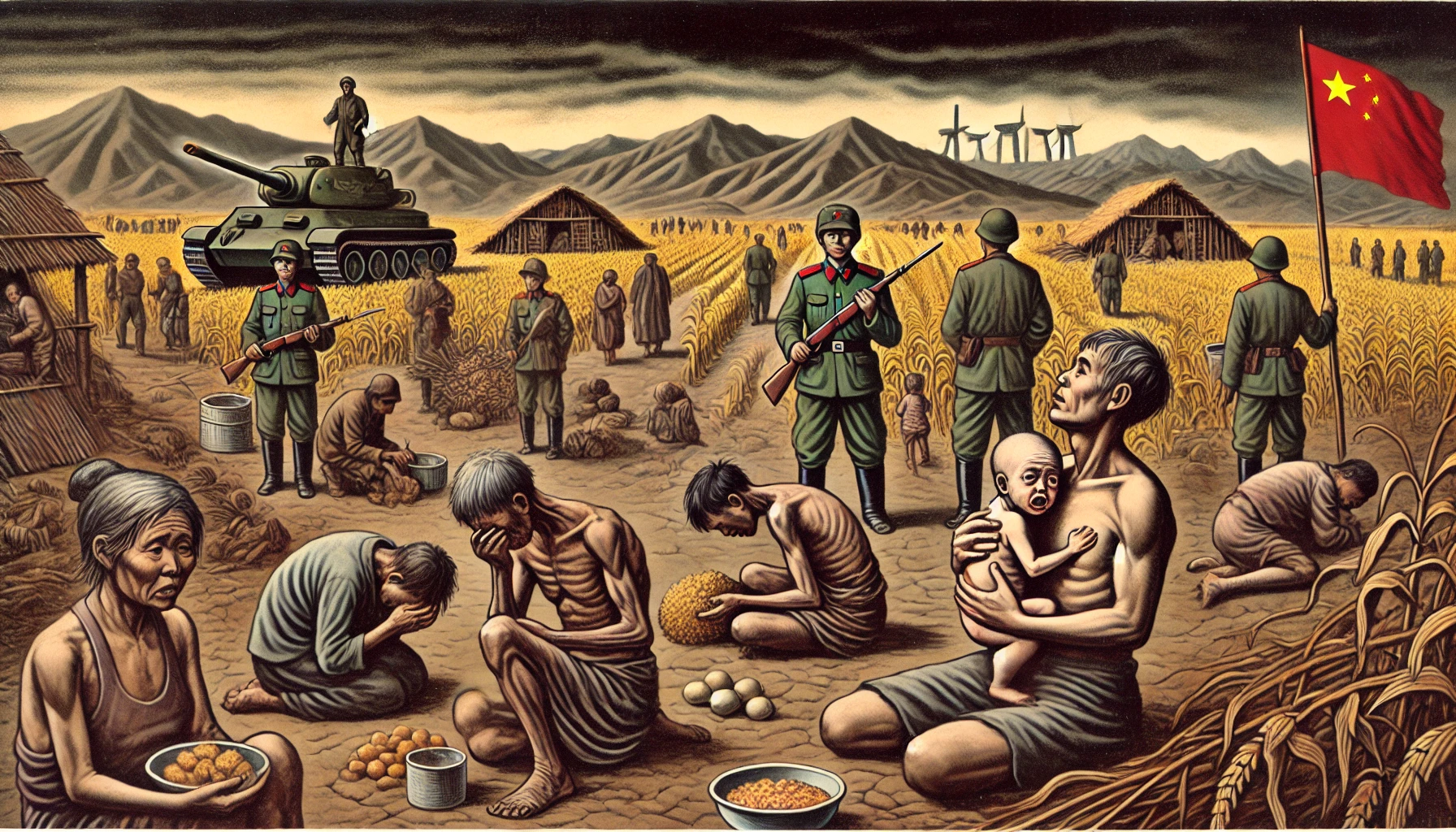 谈谈三年大饥荒：扫盲一下大饥荒的死亡人数 [转载]